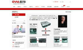 欧华网站建设的设计者 深圳沙漠风公司